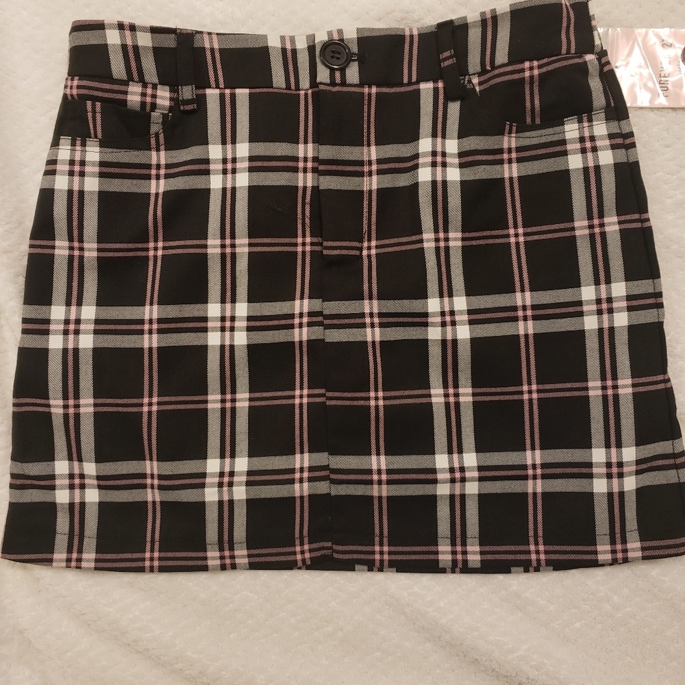Forever 21 Girls plaid skirt
